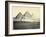 'The Pyramids of El-Geezeh from the South West', Egypt, 1858-Francis Frith-Framed Photographic Print