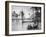 The Pyramids of Giza During a Flood, Cairo, Egypt, C1920S-null-Framed Giclee Print