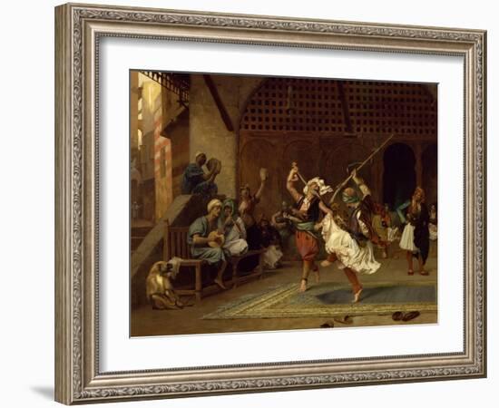 The Pyrrhic Dance, 1885-Jean Leon Gerome-Framed Giclee Print