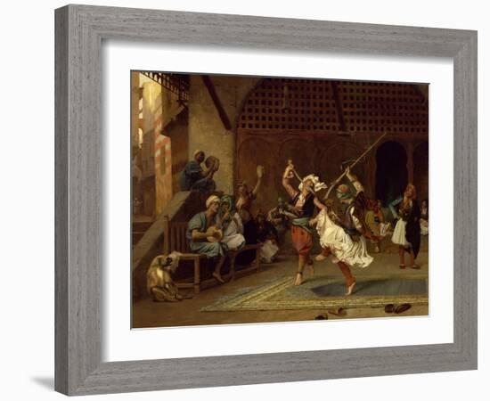 The Pyrrhic Dance, 1885-Jean Leon Gerome-Framed Giclee Print