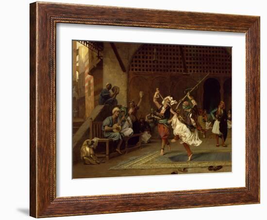 The Pyrrhic Dance, 1885-Jean Leon Gerome-Framed Giclee Print