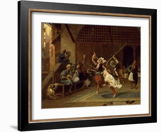 The Pyrrhic Dance, 1885-Jean Leon Gerome-Framed Giclee Print