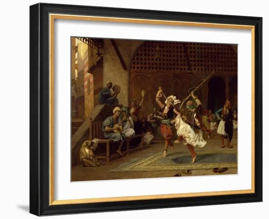 The Pyrrhic Dance, 1885-Jean Leon Gerome-Framed Giclee Print