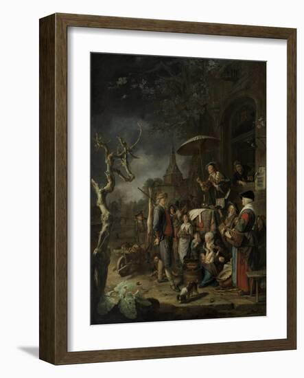 The Quack, 1652-Gerard Dou-Framed Giclee Print