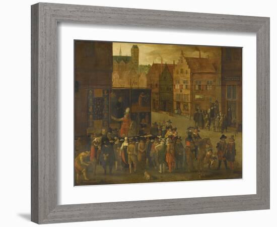 The Quack, C.1619-25 (Oil on Panel)-Anonymous Anonymous-Framed Giclee Print