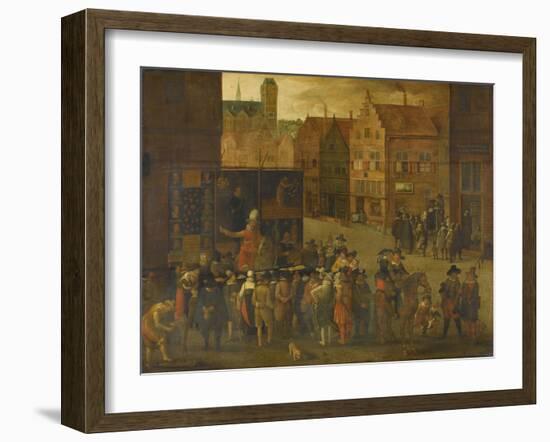 The Quack, C.1619-25 (Oil on Panel)-Anonymous Anonymous-Framed Giclee Print