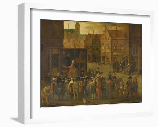 The Quack, C.1619-25 (Oil on Panel)-Anonymous Anonymous-Framed Giclee Print