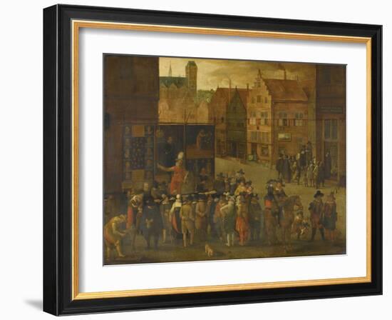 The Quack, C.1619-25 (Oil on Panel)-Anonymous Anonymous-Framed Giclee Print