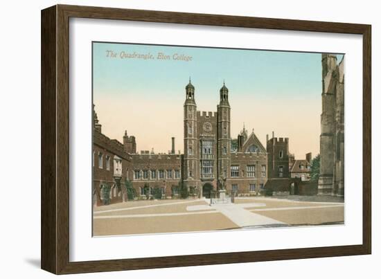 The Quadrangle, Eton College-null-Framed Premium Giclee Print