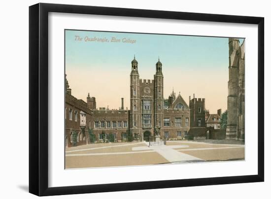 The Quadrangle, Eton College-null-Framed Art Print