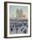 The Quai Saint-Michel and Notre-Dame by Maximilien Luce-Maximilien Luce-Framed Giclee Print