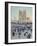 The Quai Saint-Michel and Notre-Dame by Maximilien Luce-Maximilien Luce-Framed Giclee Print