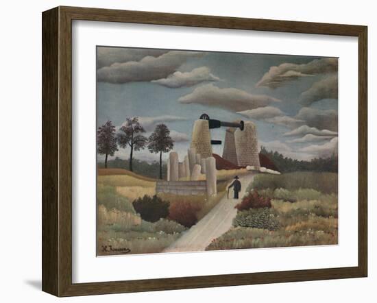 'The Quarry', 1923-Henri Rousseau-Framed Giclee Print