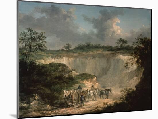The Quarry-George Morland-Mounted Giclee Print