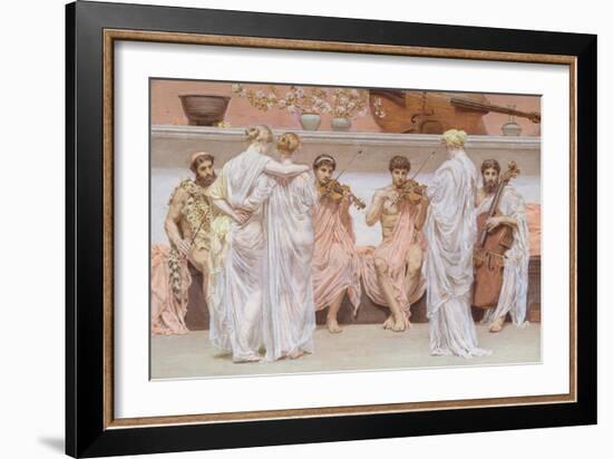 The Quartet-Albert Joseph Moore-Framed Giclee Print