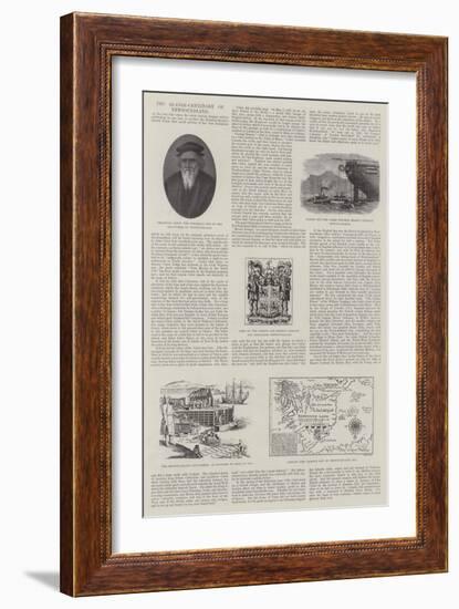 The Quater-Centenary of Newfoundland-null-Framed Giclee Print