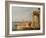 The Quay of the Dogano, Venice-Canaletto-Framed Giclee Print