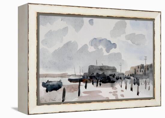 The Quay, Shoreham, 1926-Philip Wilson Steer-Framed Premier Image Canvas