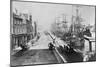 The Quays, Drogheda, with Waterside Idlers Content to Watch the Photographer at Work, C.1885-Robert French-Mounted Giclee Print