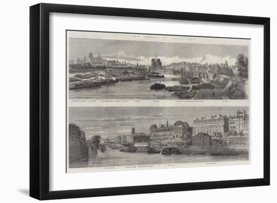 The Quays of Paris-Felix Thorigny-Framed Giclee Print