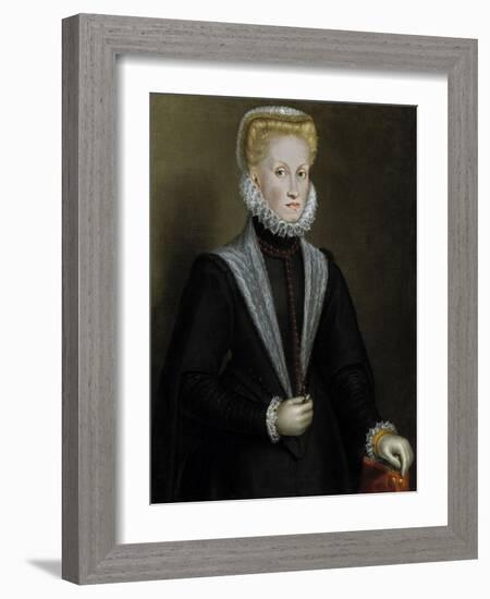 The Queen Anne of Austria, 1573-Sofonisba Anguissola-Framed Giclee Print