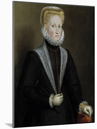 The Queen Anne of Austria, 1573-Sofonisba Anguissola-Mounted Giclee Print