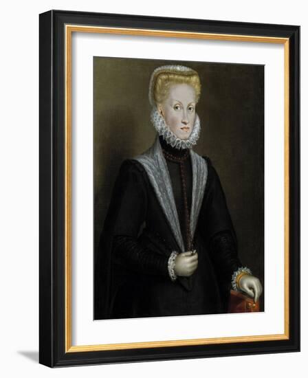 The Queen Anne of Austria, 1573-Sofonisba Anguissola-Framed Giclee Print