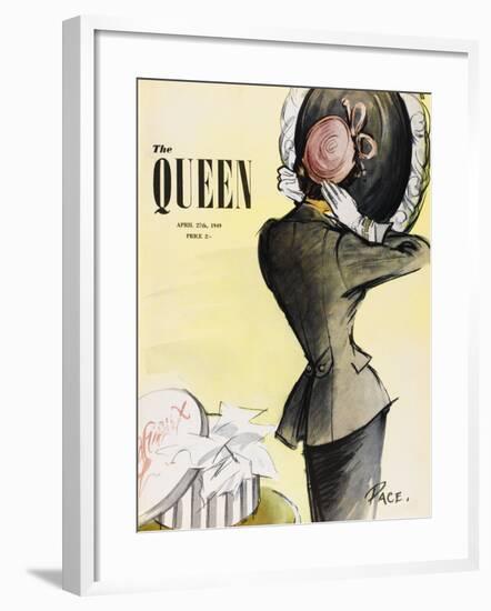 The Queen, April 1949-The Vintage Collection-Framed Giclee Print