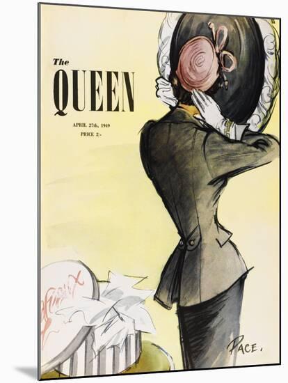 The Queen, April 1949-The Vintage Collection-Mounted Giclee Print