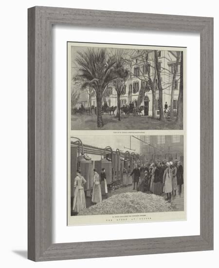 The Queen at Grasse-null-Framed Giclee Print