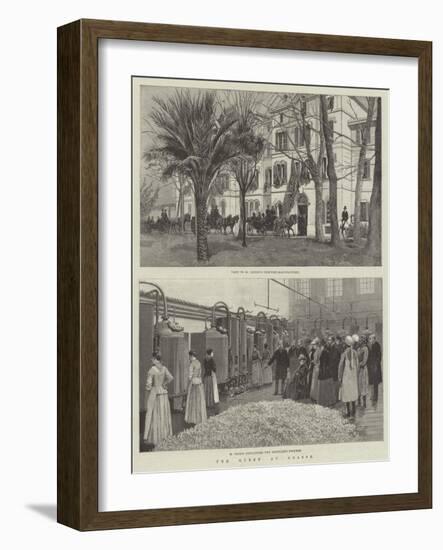 The Queen at Grasse-null-Framed Giclee Print