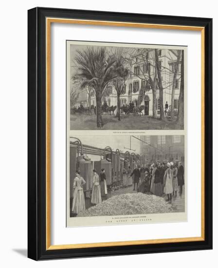 The Queen at Grasse-null-Framed Giclee Print