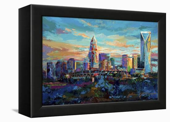 The Queen City Charlotte North Carolina-Jace D. McTier-Framed Premier Image Canvas