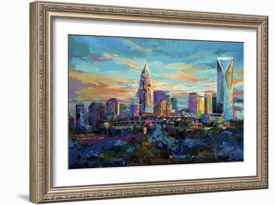 The Queen City Charlotte North Carolina-Jace D. McTier-Framed Giclee Print