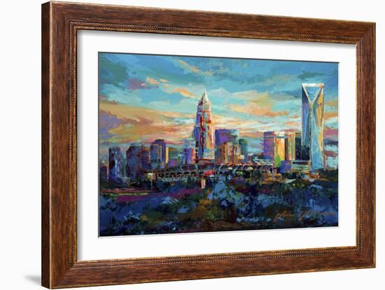 The Queen City Charlotte North Carolina-Jace D. McTier-Framed Giclee Print