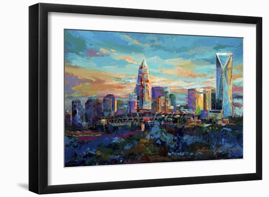 The Queen City Charlotte North Carolina-Jace D. McTier-Framed Giclee Print