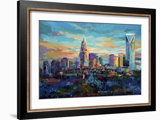 The Queen City Charlotte North Carolina-Jace D. McTier-Framed Giclee Print