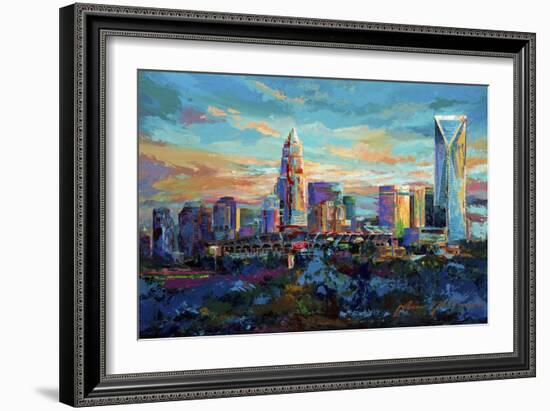 The Queen City Charlotte North Carolina-Jace D. McTier-Framed Giclee Print