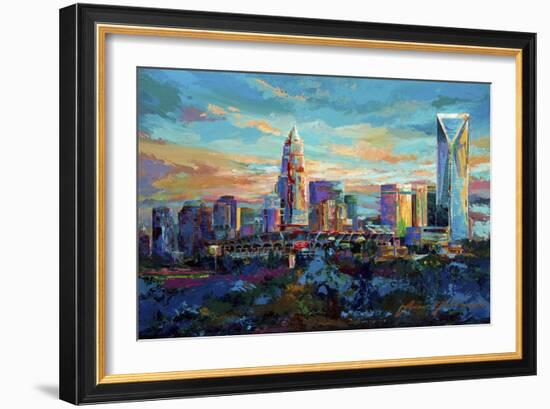 The Queen City Charlotte North Carolina-Jace D. McTier-Framed Giclee Print