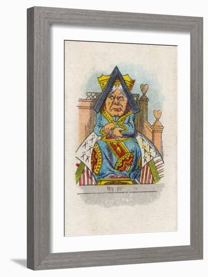 The Queen in Court, 1930-John Tenniel-Framed Giclee Print