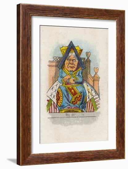 The Queen in Court, 1930-John Tenniel-Framed Giclee Print