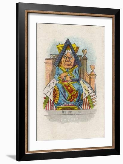 The Queen in Court, 1930-John Tenniel-Framed Giclee Print