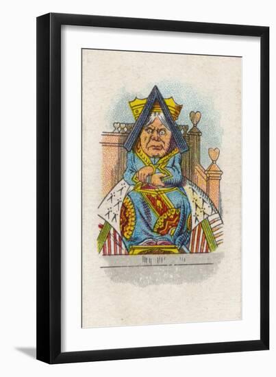 The Queen in Court, 1930-John Tenniel-Framed Giclee Print