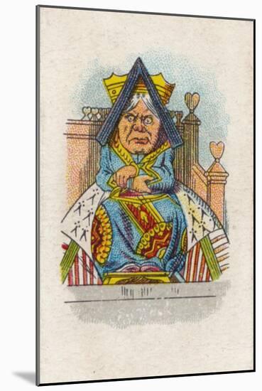The Queen in Court, 1930-John Tenniel-Mounted Giclee Print
