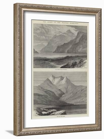 The Queen in the Western Highlands-Samuel Read-Framed Giclee Print