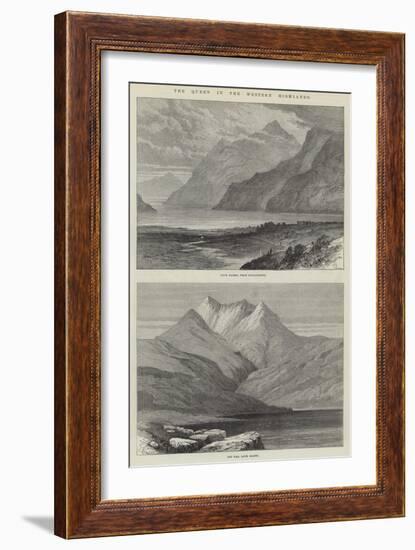 The Queen in the Western Highlands-Samuel Read-Framed Giclee Print