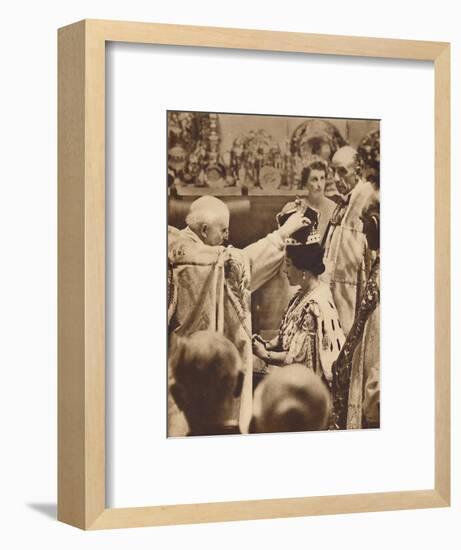 'The Queen is Crowned', May 12 1937-Unknown-Framed Photographic Print