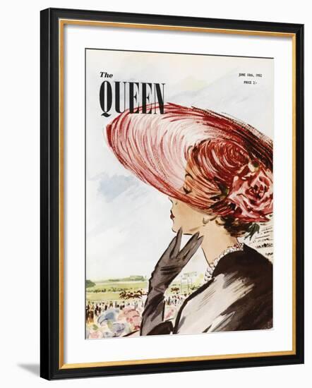 The Queen, June 1952-The Vintage Collection-Framed Giclee Print