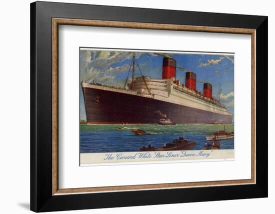 The Queen Mary-null-Framed Photographic Print