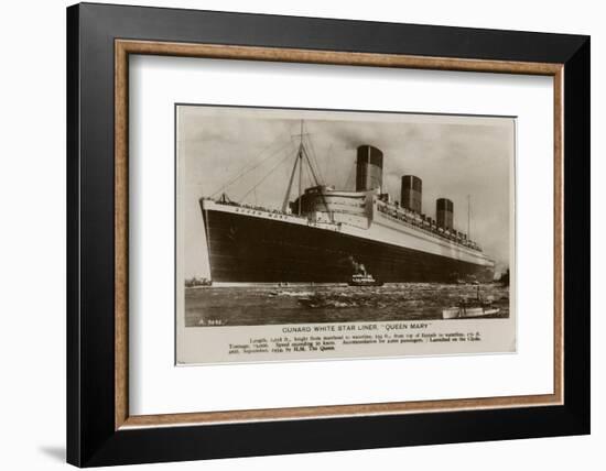 The Queen Mary-null-Framed Photographic Print